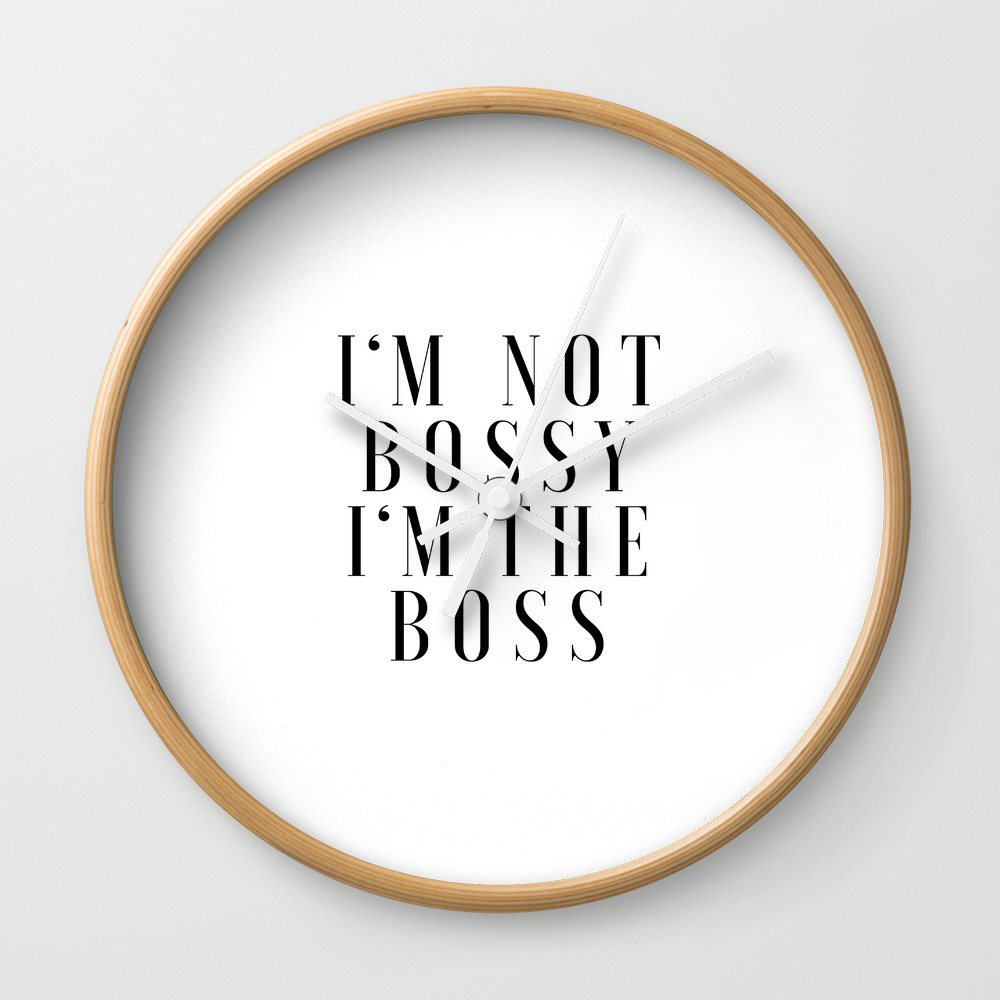 Girl Boss Office Decor Office Wall Art Gift For Her Typography