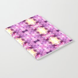 Purple Tye-Dye Kaleidoscope Notebook