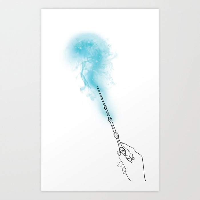 The Elder Wand Art Print By Jlm Society6