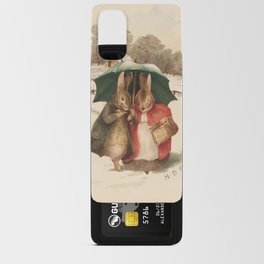 “A Happy Pair” by Beatrix Potter Android Card Case