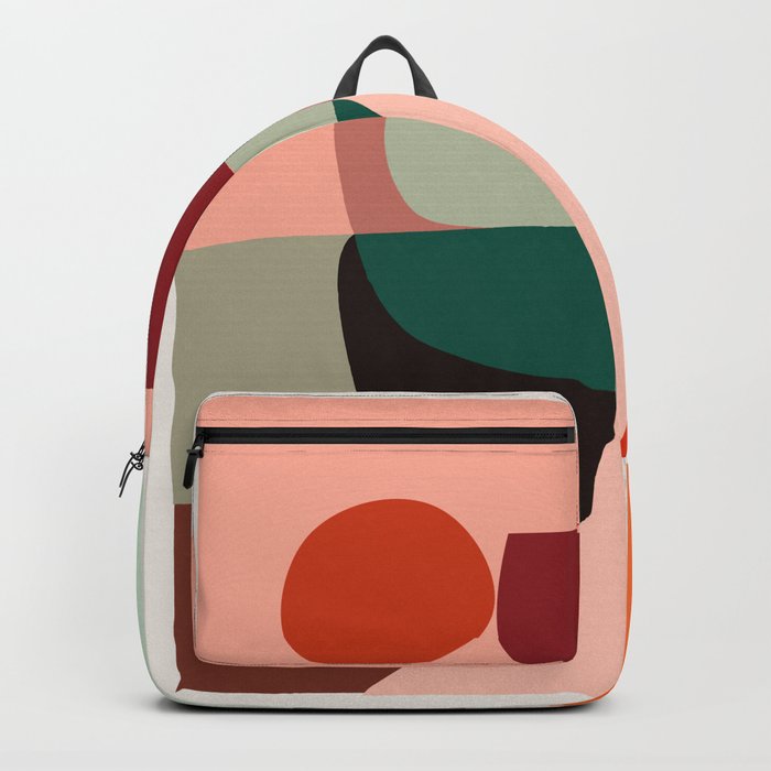 Geometric shape backpack clearance