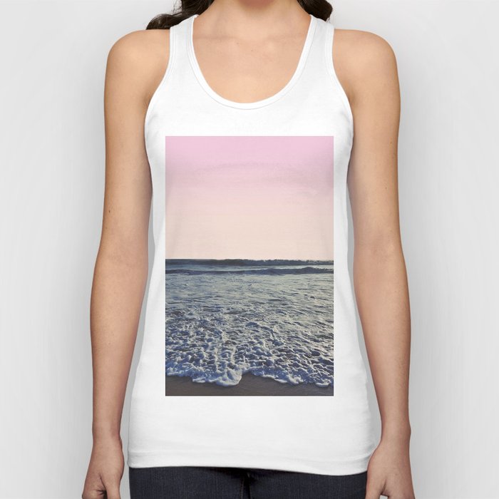 When The Waves Kiss The Shore Tank Top