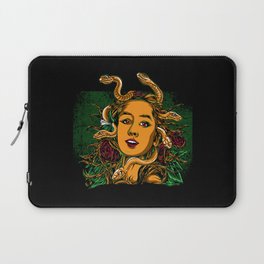 Vintage Medusa Mythology Drawing Laptop Sleeve