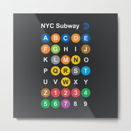 New York City subway alphabet map, NYC, lettering illustration, dark version, usa typography Metal Print | Newyorkmetromap, Newyorkunderground, Newyorkmetro, Michaelhertz, Newyorklove, Citymetromap, Neyorkmap, Newyorkcitymap, Cityundergroundmap, Newyorkmap 