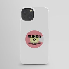 Mt. Lindsey Colorado iPhone Case