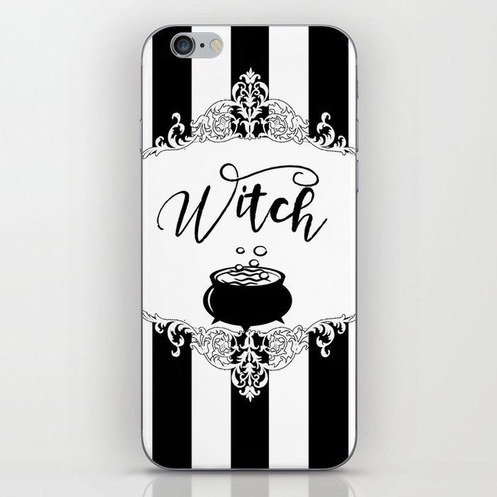 Witch and cauldron iPhone Skin