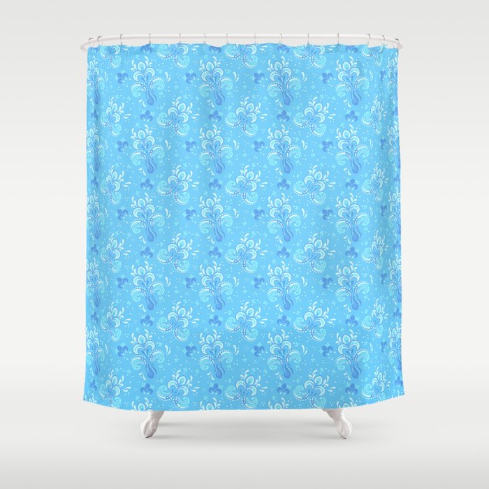 fleur de otachi - light Shower Curtain