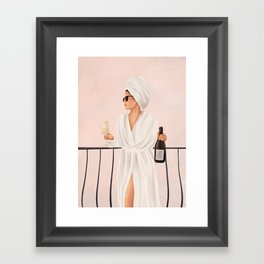 Morning Wine II Framed Art Print