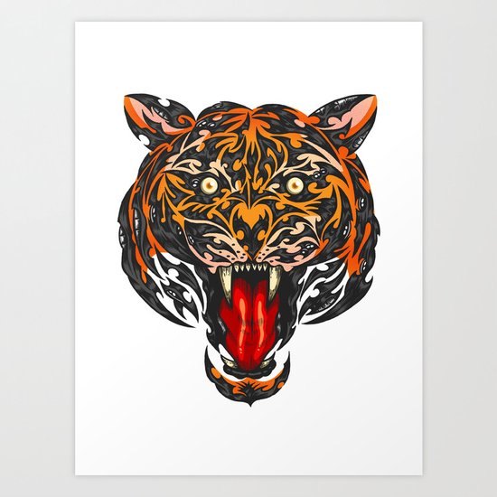 Hear Me Roar Art Print