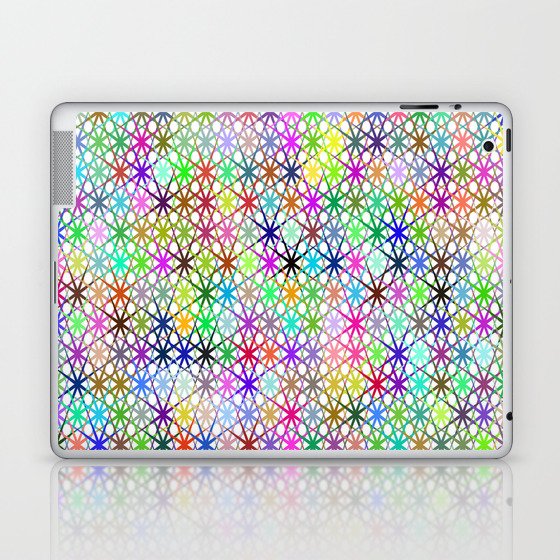 Abstract Prismatic Geometric Background. Laptop & iPad Skin