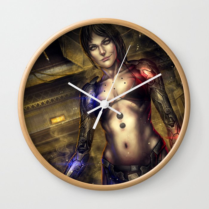 Cyberpunk Wall Clock