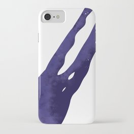 Abstract 25 - Purple River iPhone Case