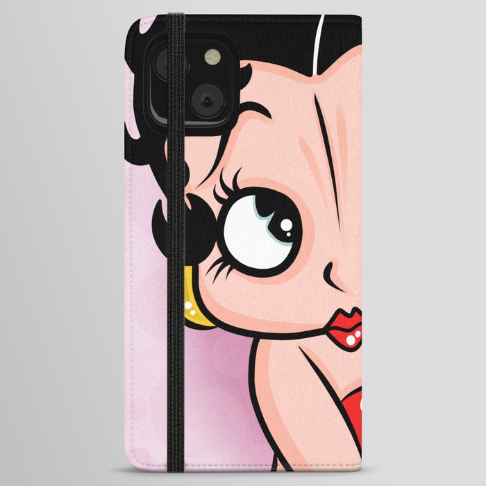 Betty Boop OG by Art In The Garage iPhone Wallet Case