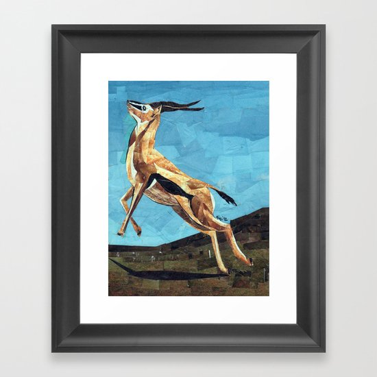 Gazelle Framed Art Print