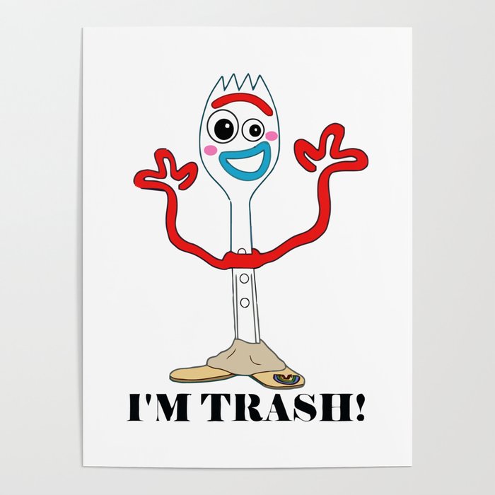 I am trash forky new arrivals