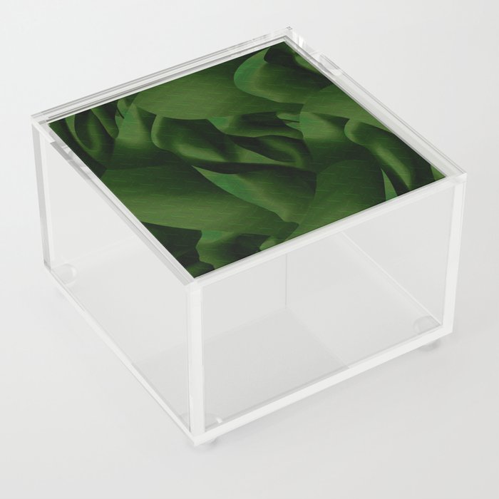 Greenery 3D Art and Decor Acrylic Box
