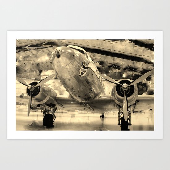 Galveston Air Museum Art Print