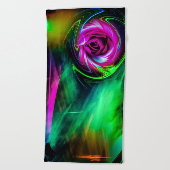 Wellness sunrise Beach Towel