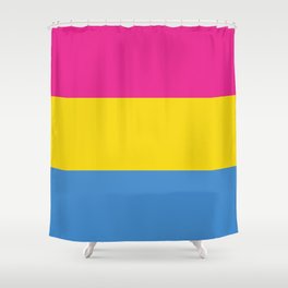Pansexual Pride Shower Curtain
