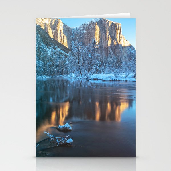 Capitan Reflection Winter Stationery Cards