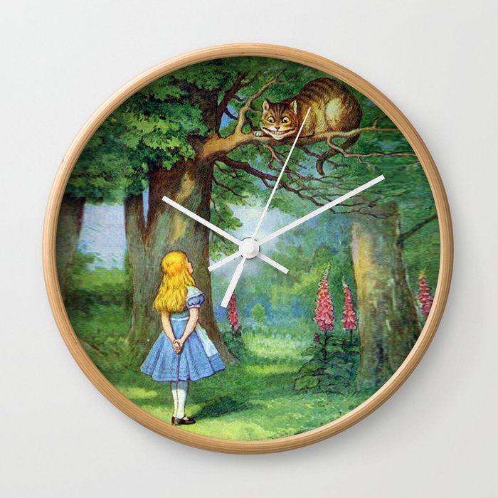 Cheshire Cat Wall Clock