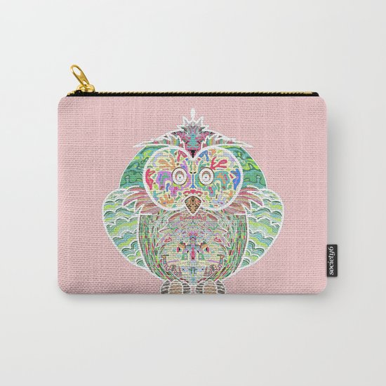 RAINBOW OWL Carry-All Pouch