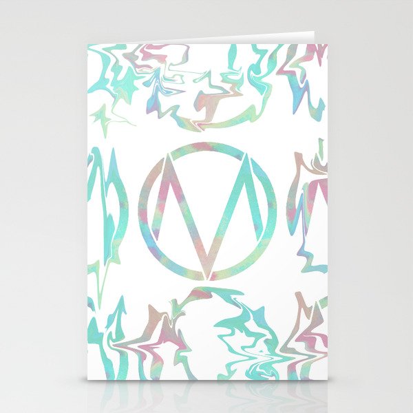 The Maine | Watercolor 'M' Stationery Cards