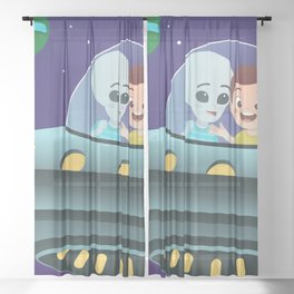 Gary the Gray Sheer Curtain