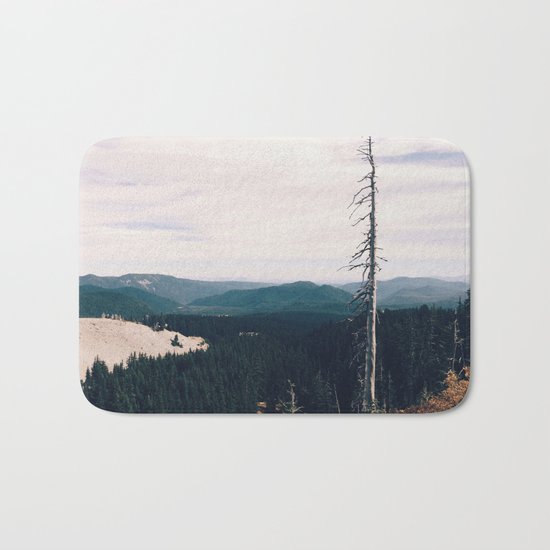 STAND STILL - landscape photography Bath Mat