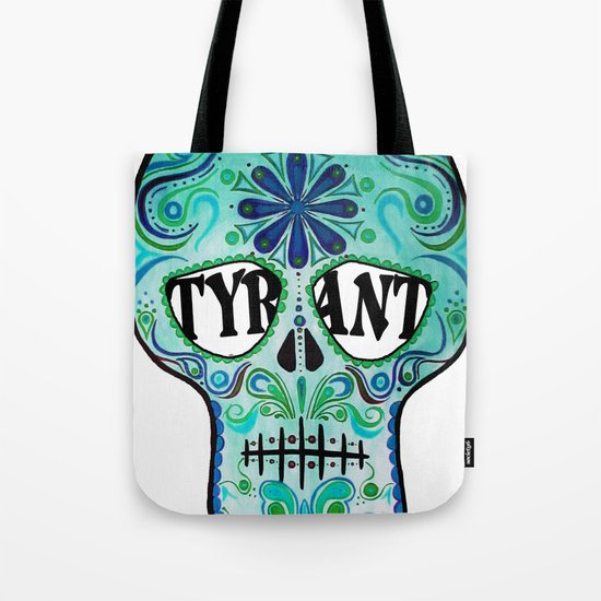 TYRANT "Sugar Skull" Tote Bag