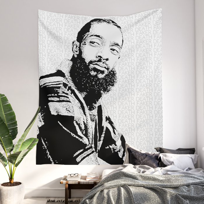 Nipsey cheap hussle tapestry