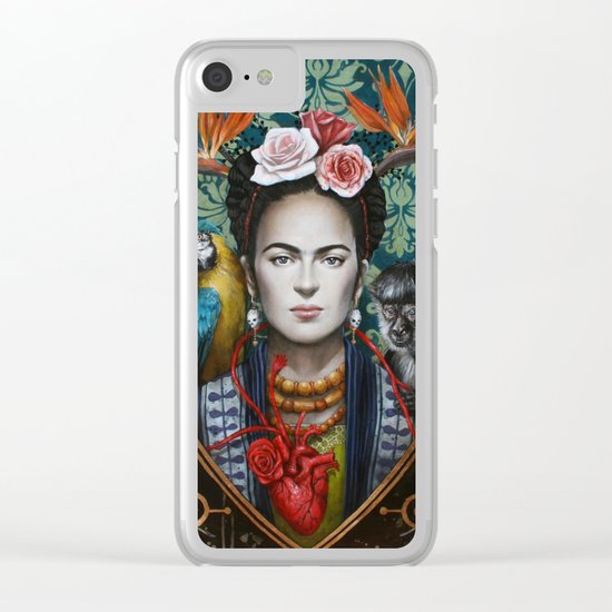 Frida Clear iPhone Case