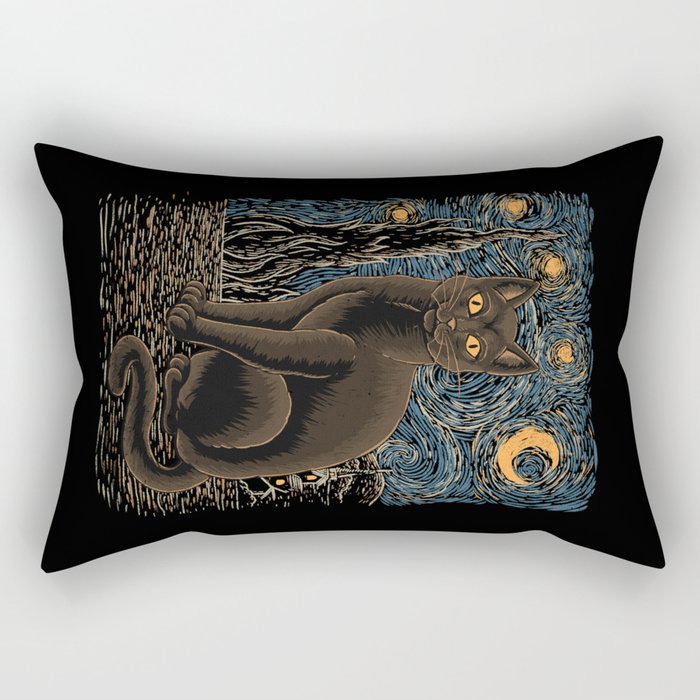 Starry Night Rectangular Pillow