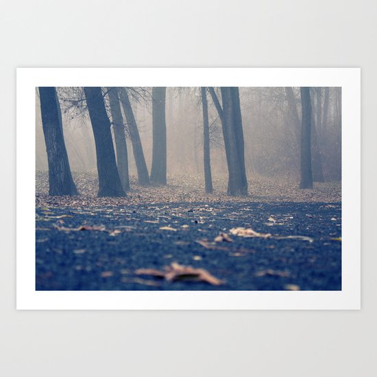 Foggy Morning Art Print