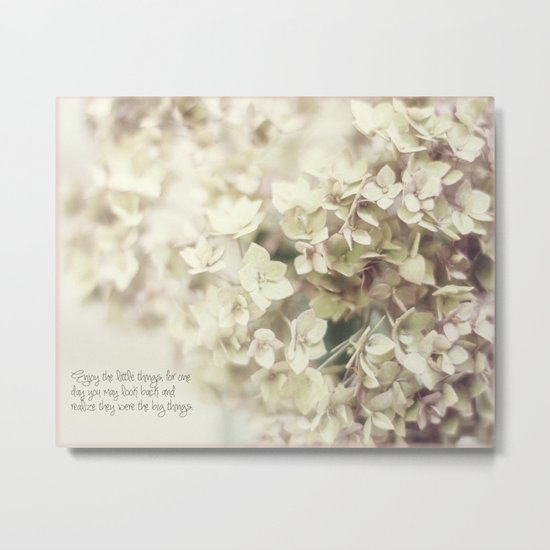 little things Metal Print