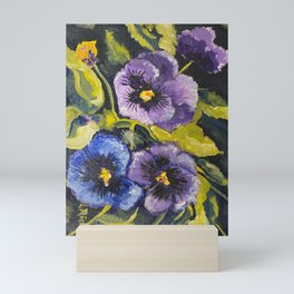 Violets Mini Art Print