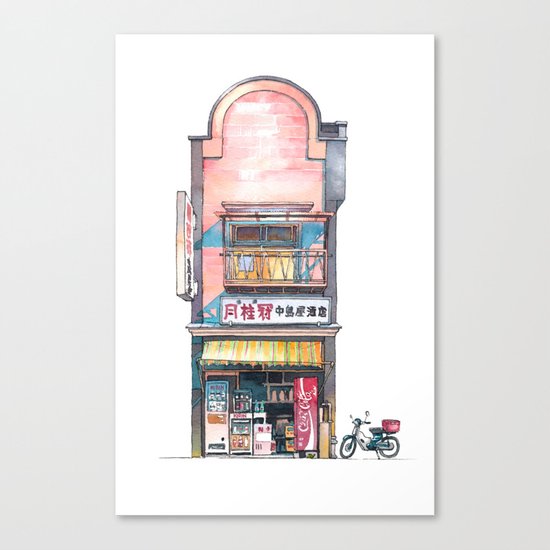 Tokyo storefront #08 Canvas Print