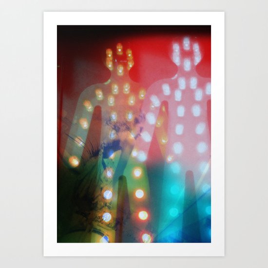 Stop, maybe Art Print