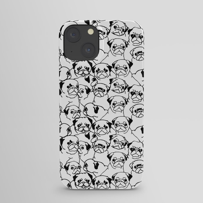 Oh Pugs iPhone Case