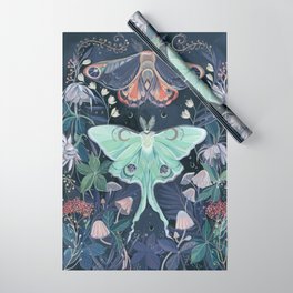 Luna Moth Wrapping Paper