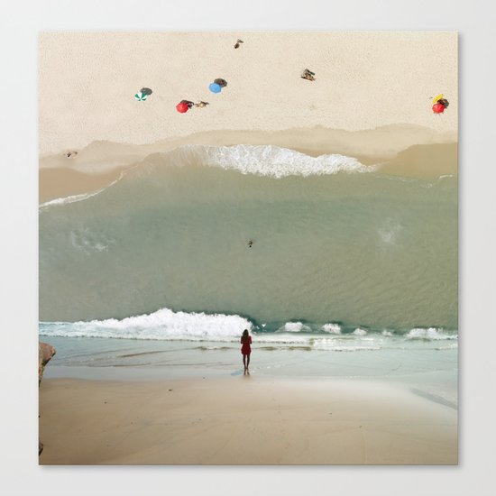 The Sky is Flat IV Canvas Print