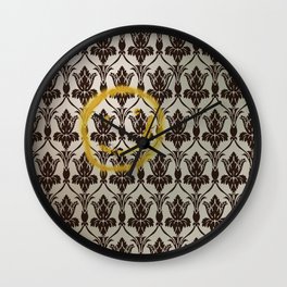 Sherlock Wallpaper Light Wall Clock | Vintage, Black and White, Movies & TV, Pattern 