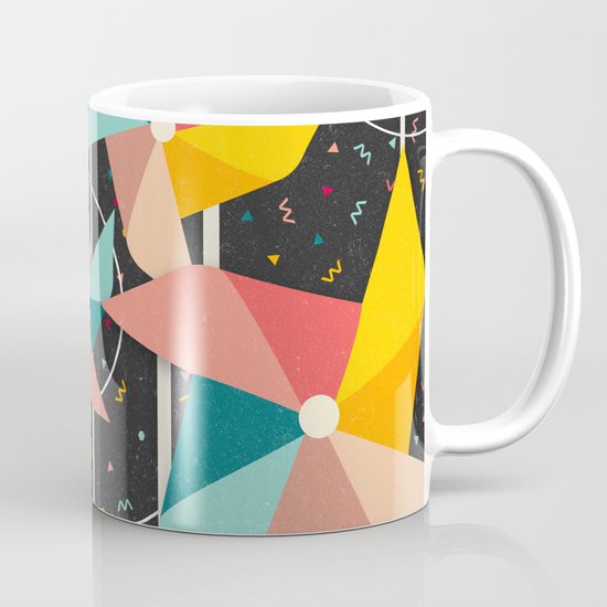 Colourful Pinwheels Mug
