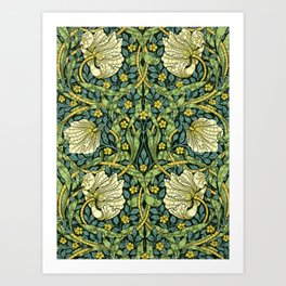 Pimpernel, Infinity Dots by After William Morris Art Print