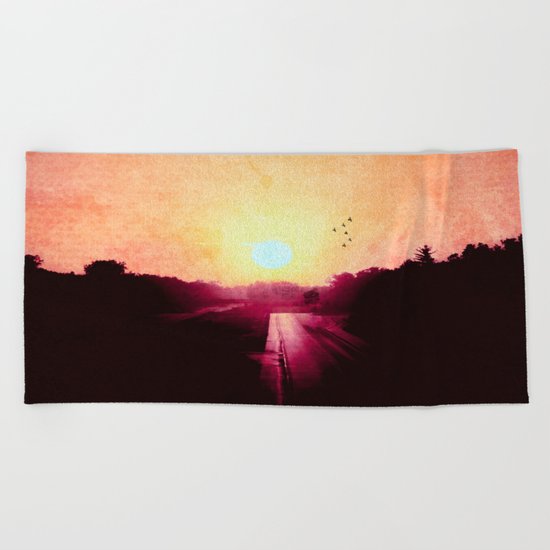 Don't Give Up Beach Towel
