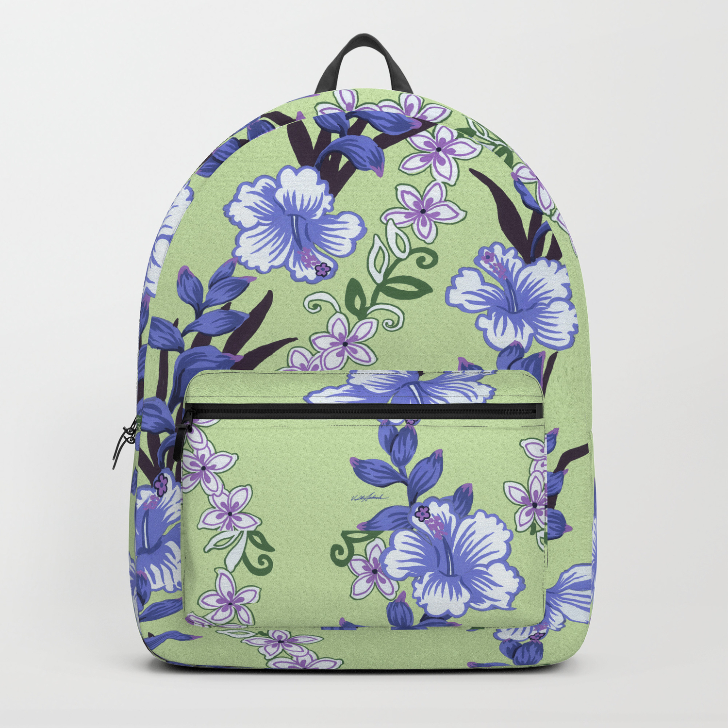 Mackenzie Purple Flower Bouquet Backpack 2024 gold.kpt.in.th
