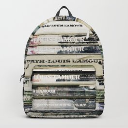 louis l'amour paperbacks Backpack