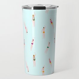 Swimmers in the pool Travel Mug