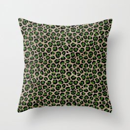 Beautiful Leopard Pattern Throw Pillow