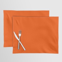 Solid Shades - Flame Placemat